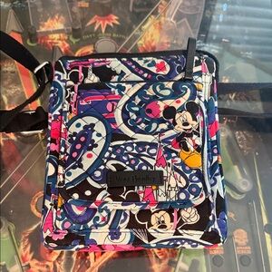 Vera Bradley Crossbody Bag - Blue, Pink, Black